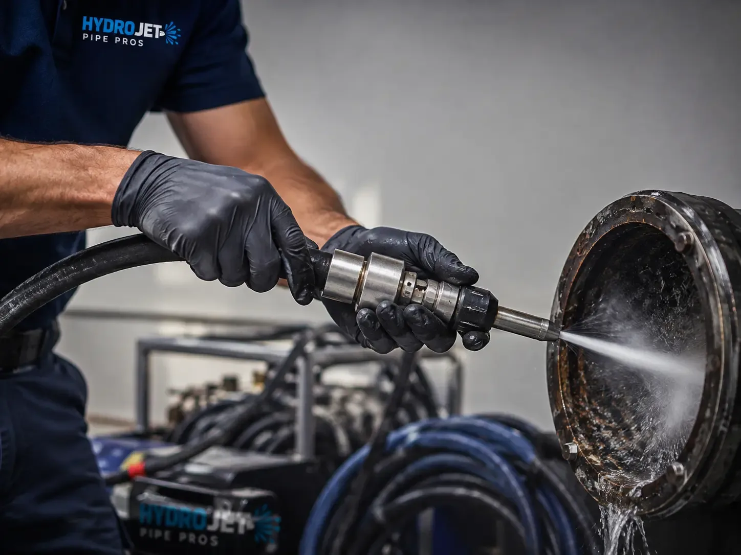 Hydro Jet Pipe Descaling in College Station, AR